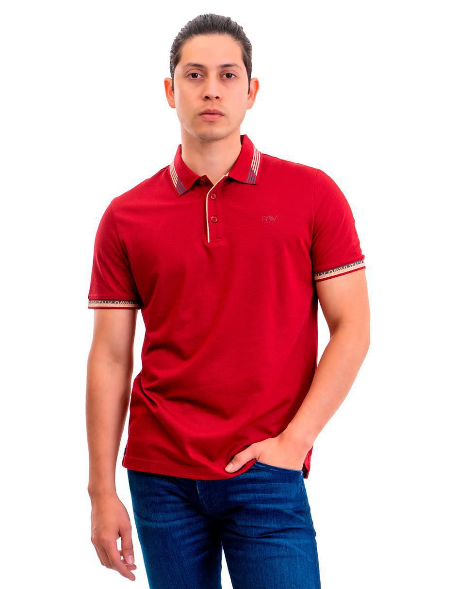Playera tipo polo 05-3047VI para hombre