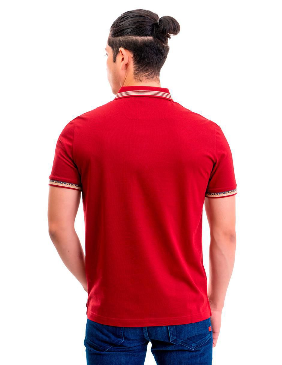 Playera tipo polo 05-3047VI para hombre 3