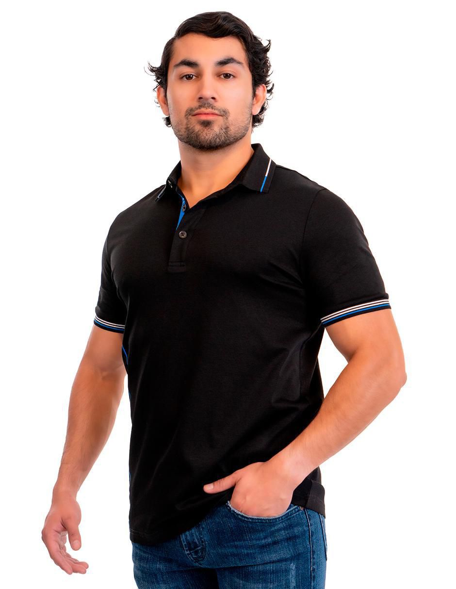 Playera tipo polo 05-3053N para hombre Playera tipo polo 05-3053N para hombre