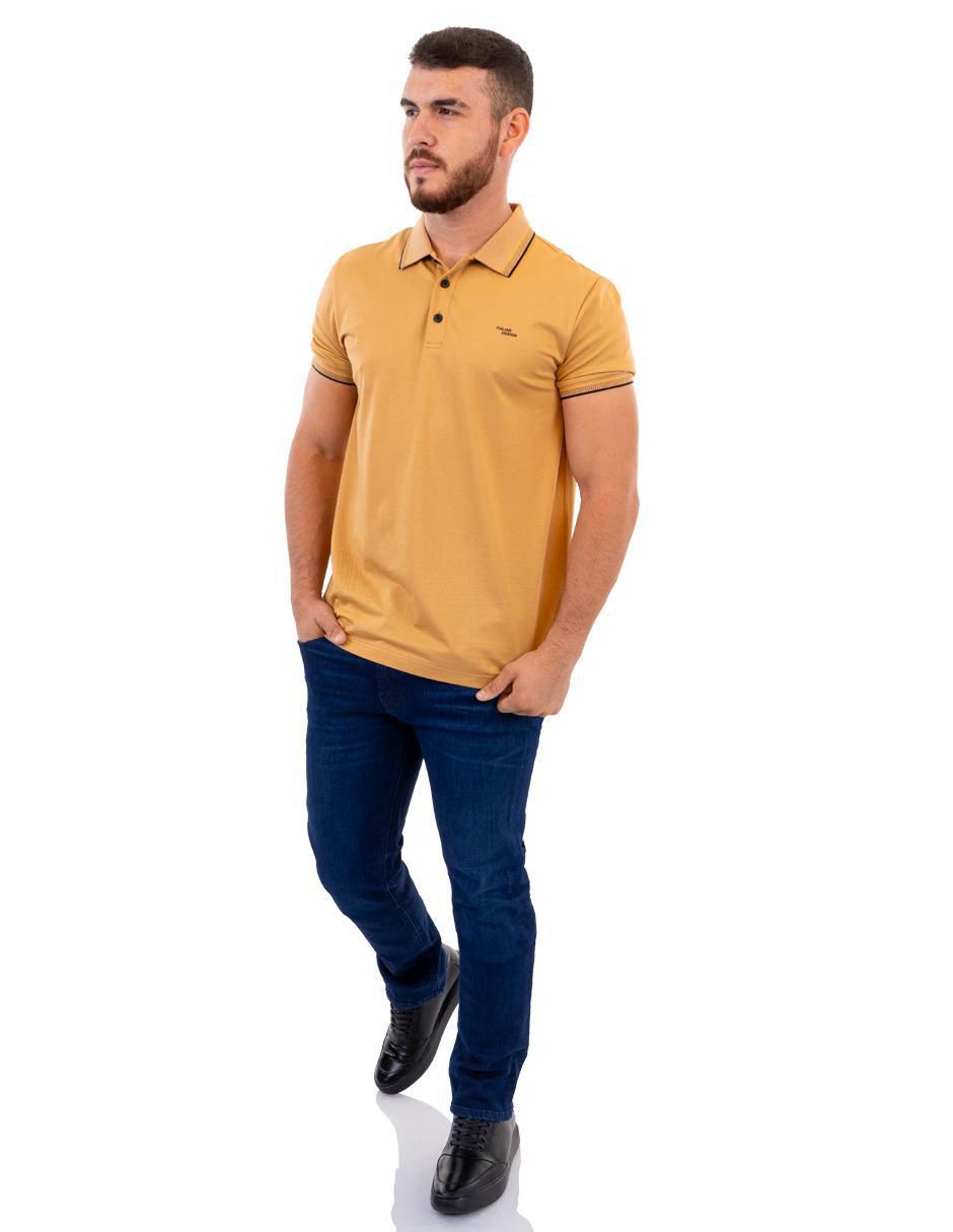Playera tipo polo 05-3043BE para hombre 4
