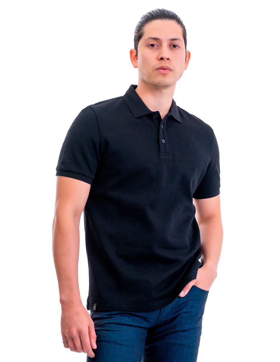 Playera tipo polo 05-3078N para hombre