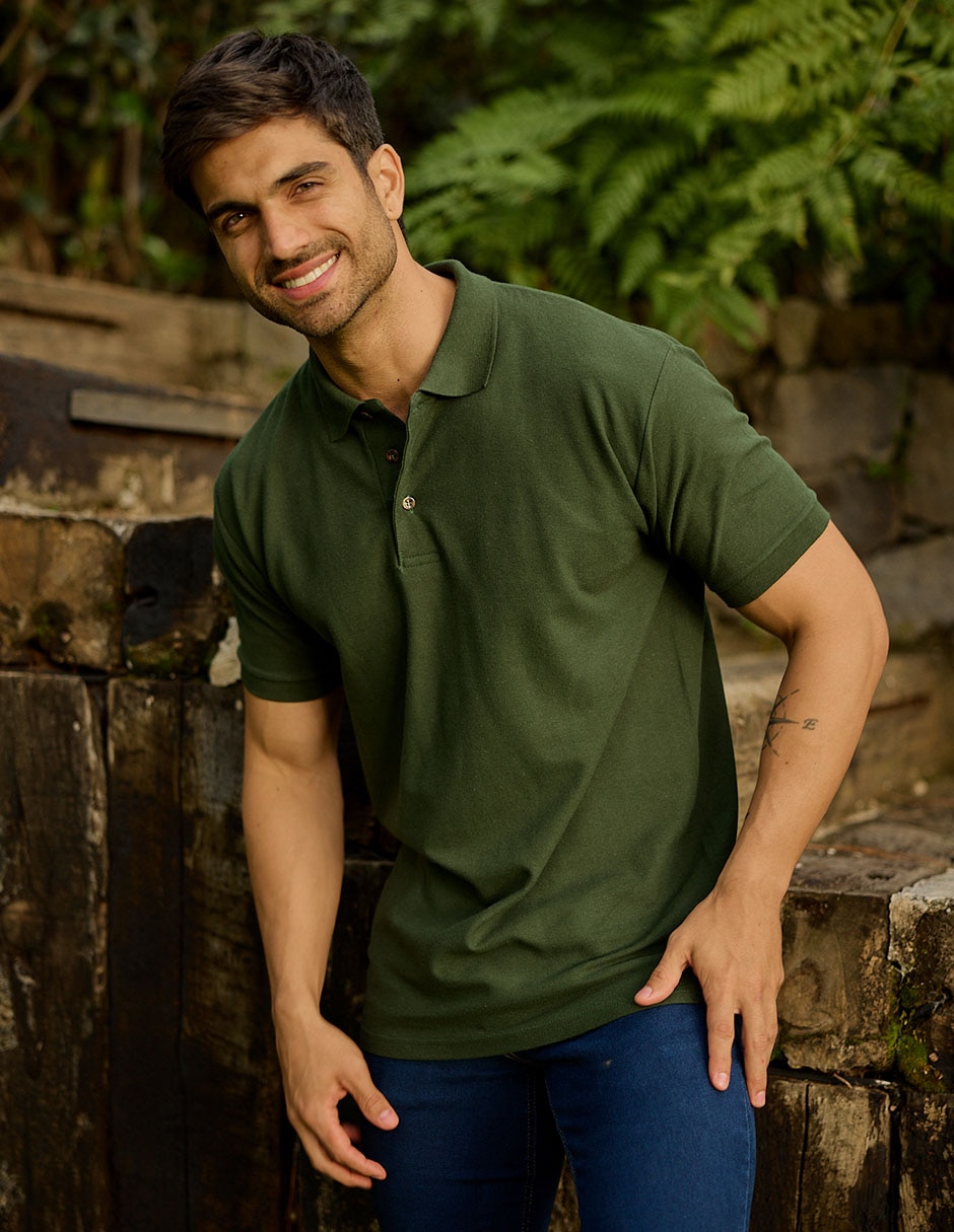 Playera tipo polo para hombre 4