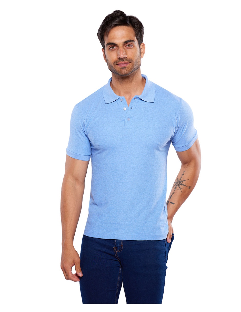 Playera tipo polo para hombre