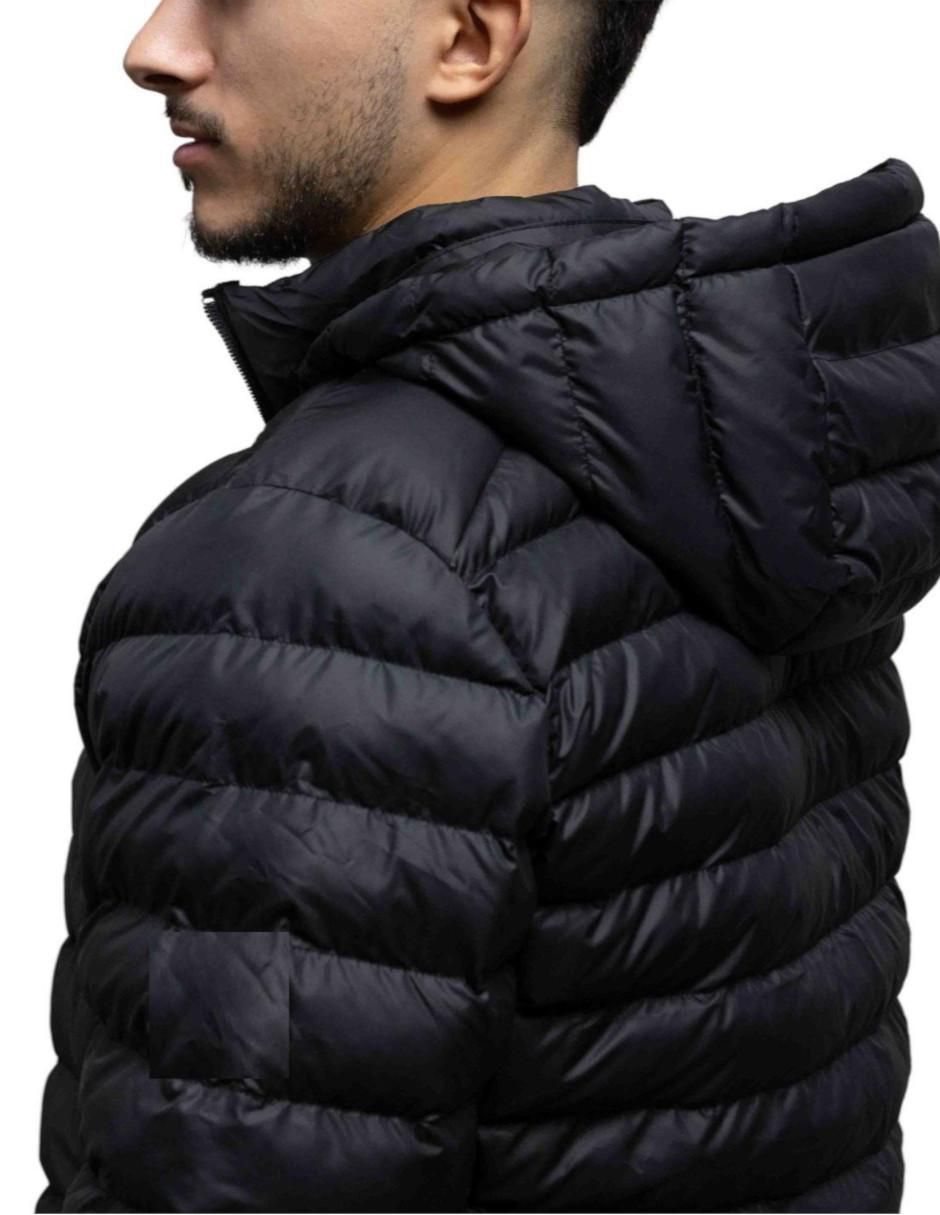 Chamarra casual capucha desmontable para hombre 3