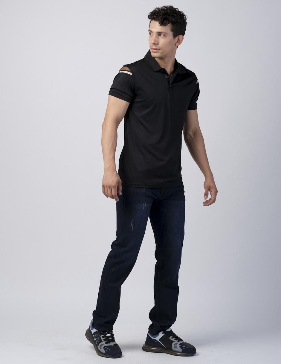 Jeans slim lavado obscuro para hombre 3