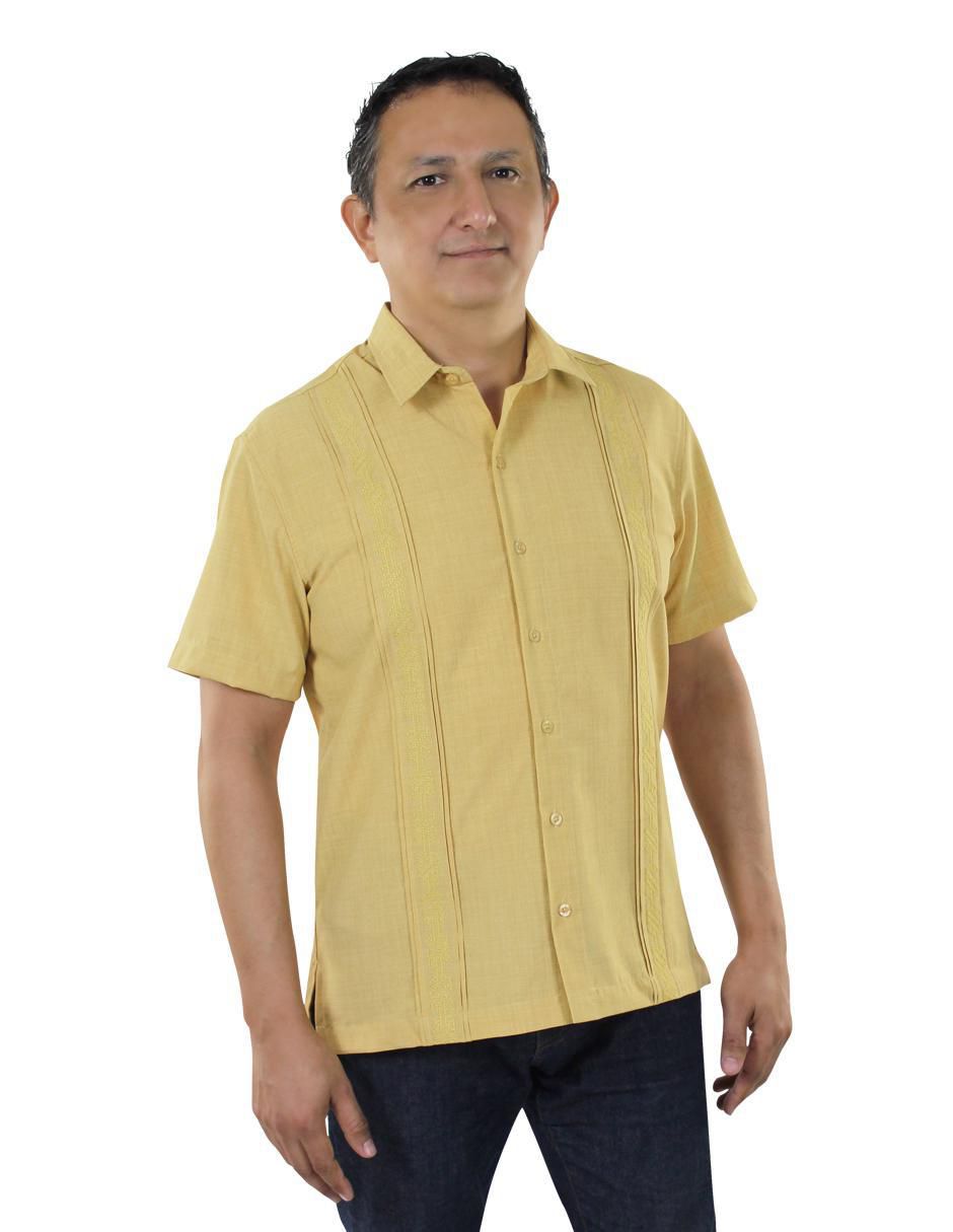 Guayabera manga corta para hombre 2