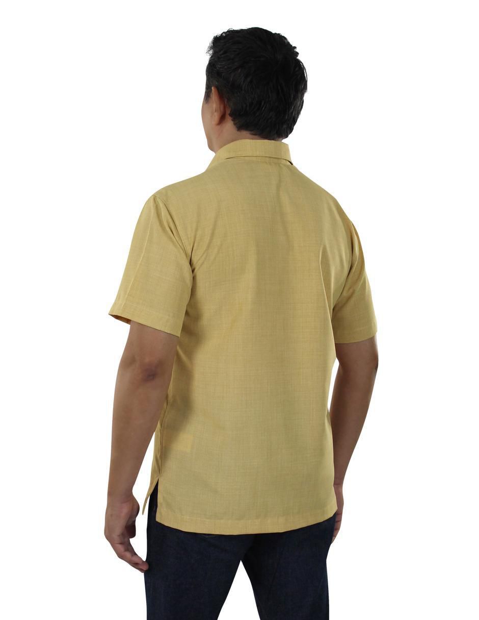 Guayabera manga corta para hombre 5