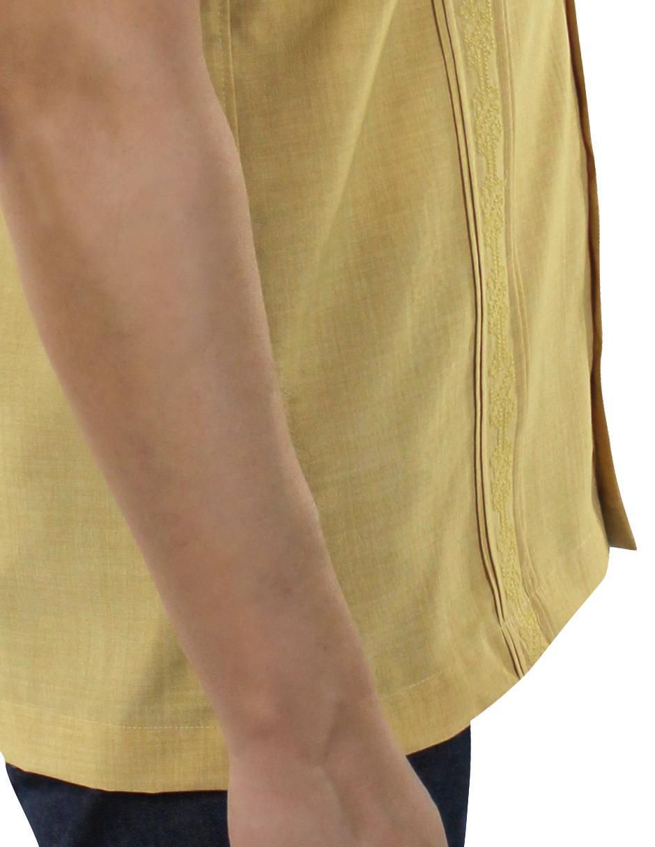 Guayabera manga corta para hombre 7