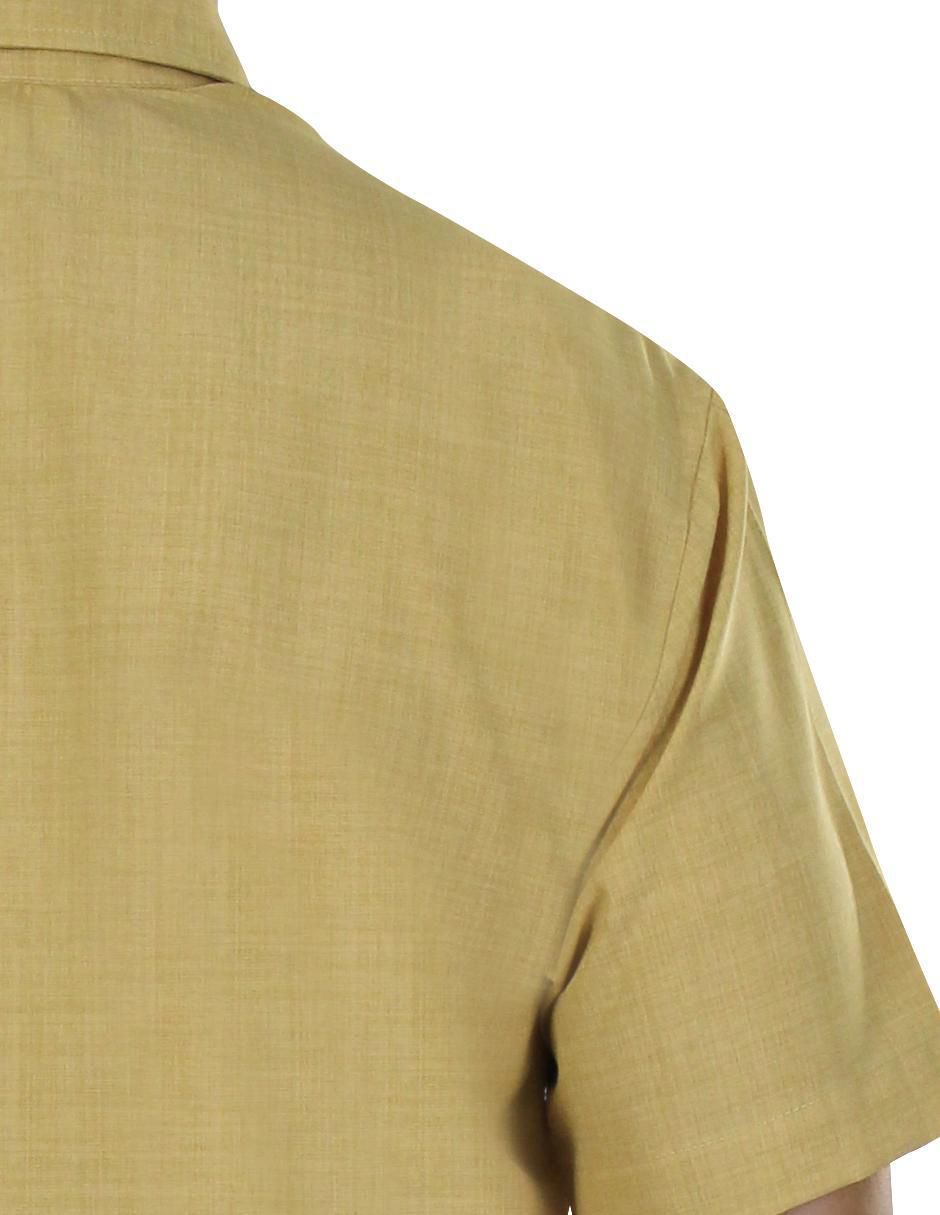 Guayabera manga corta para hombre 8