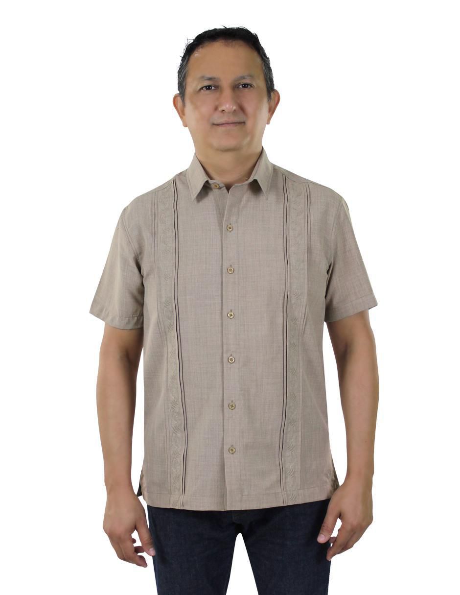 Guayabera manga corta para hombre