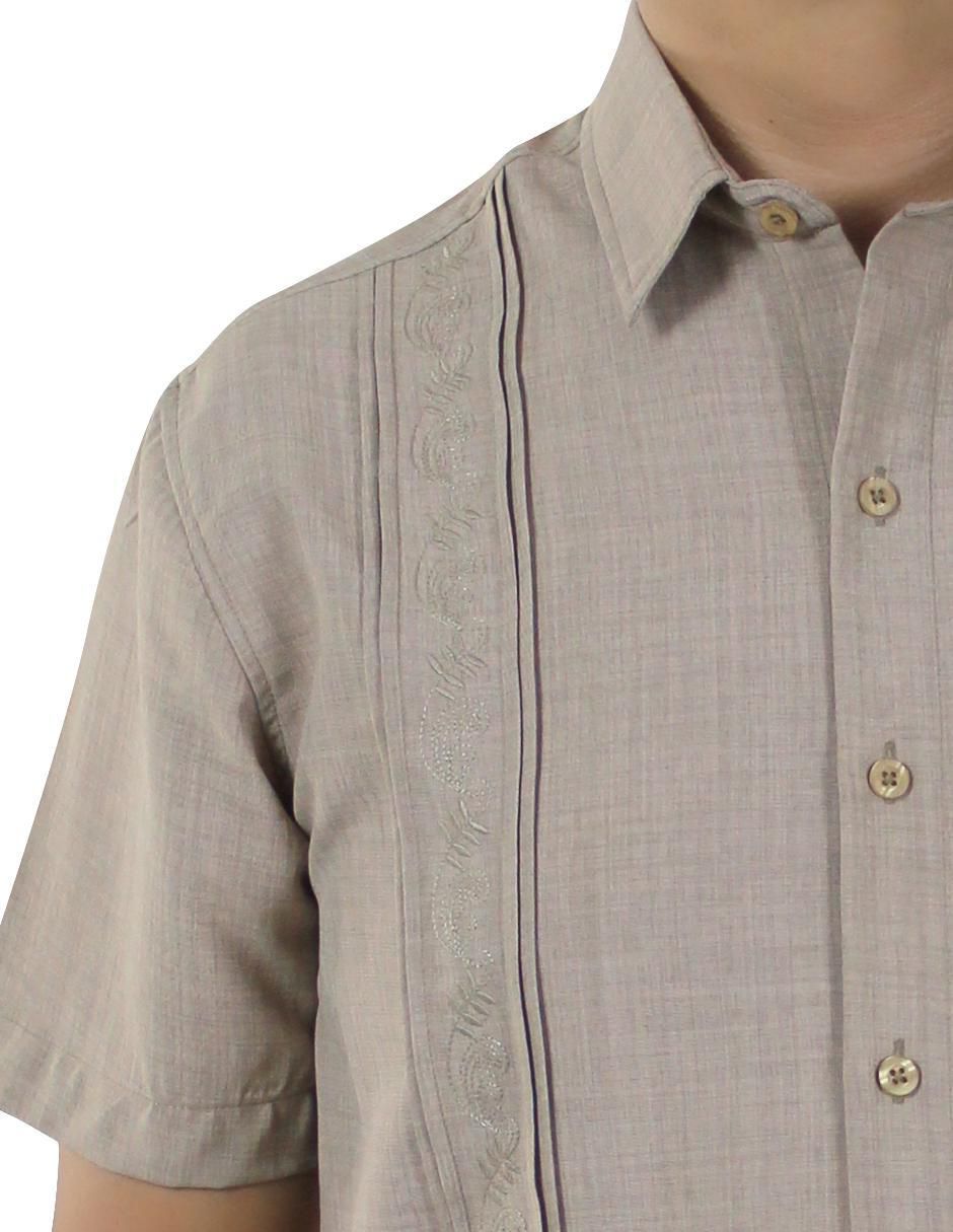 Guayabera manga corta para hombre 6