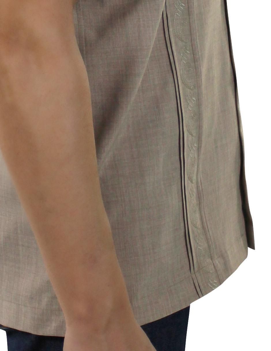 Guayabera manga corta para hombre 7