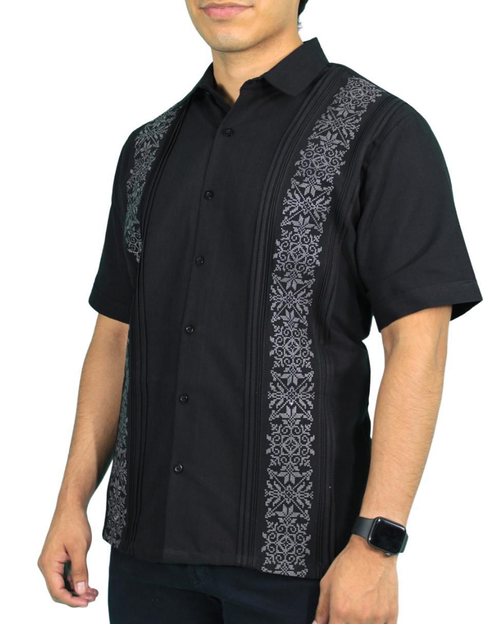 Guayabera manga corta para hombre 2