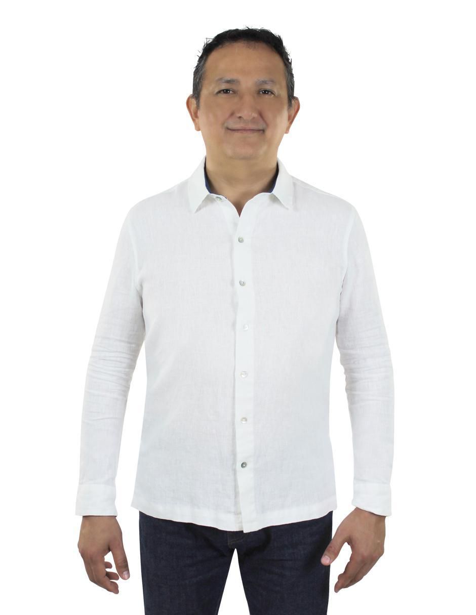 Guayabera manga larga para hombre