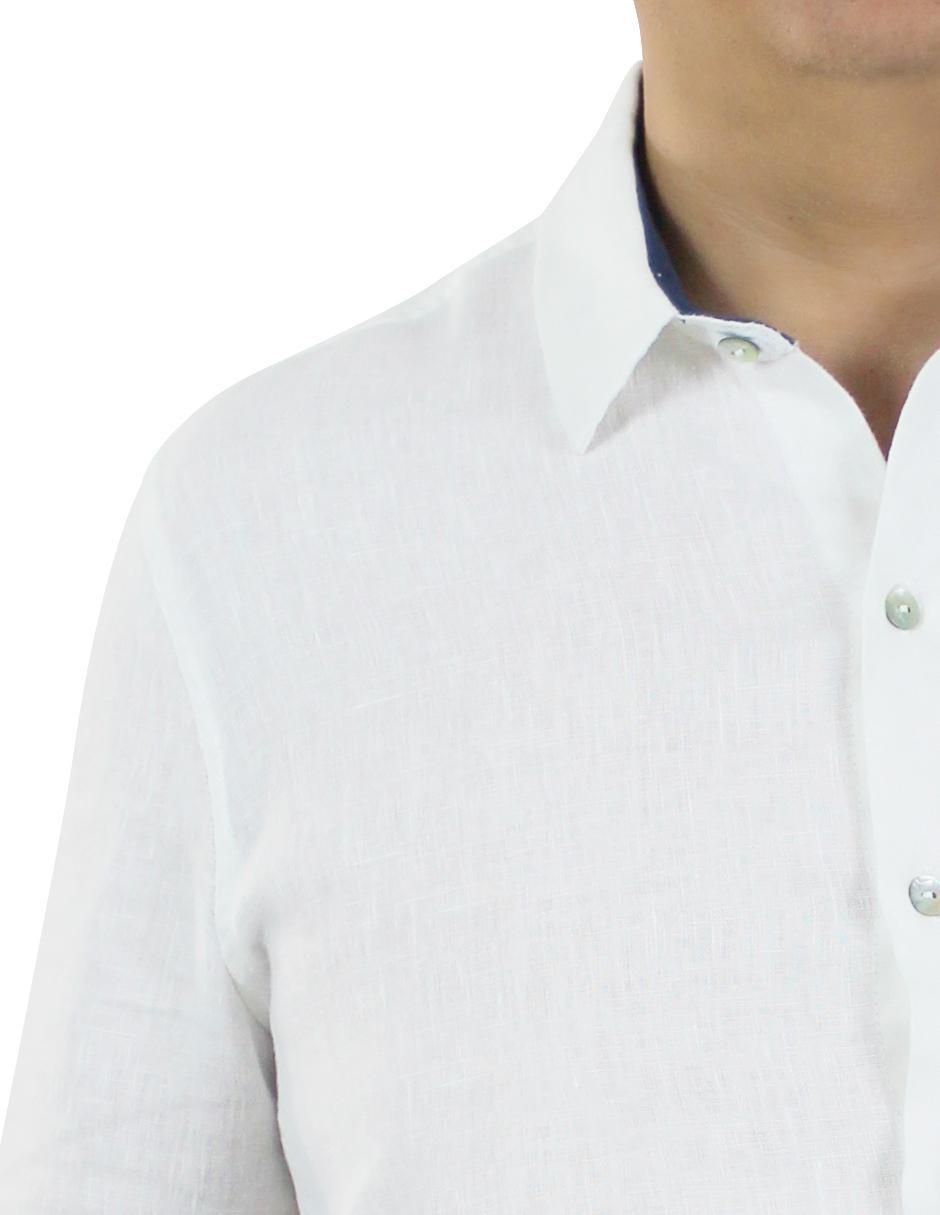 Guayabera manga larga para hombre 6
