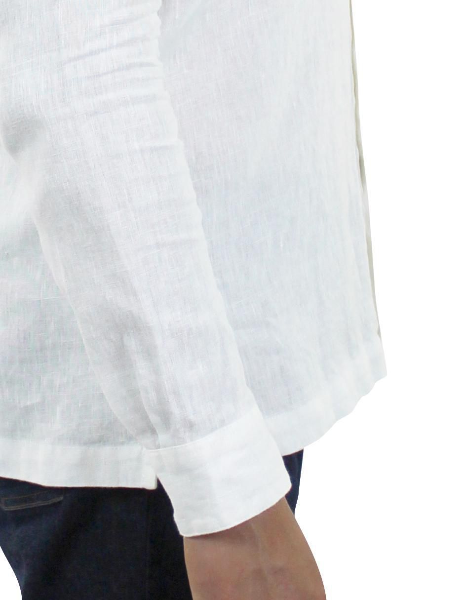Guayabera manga larga para hombre 7