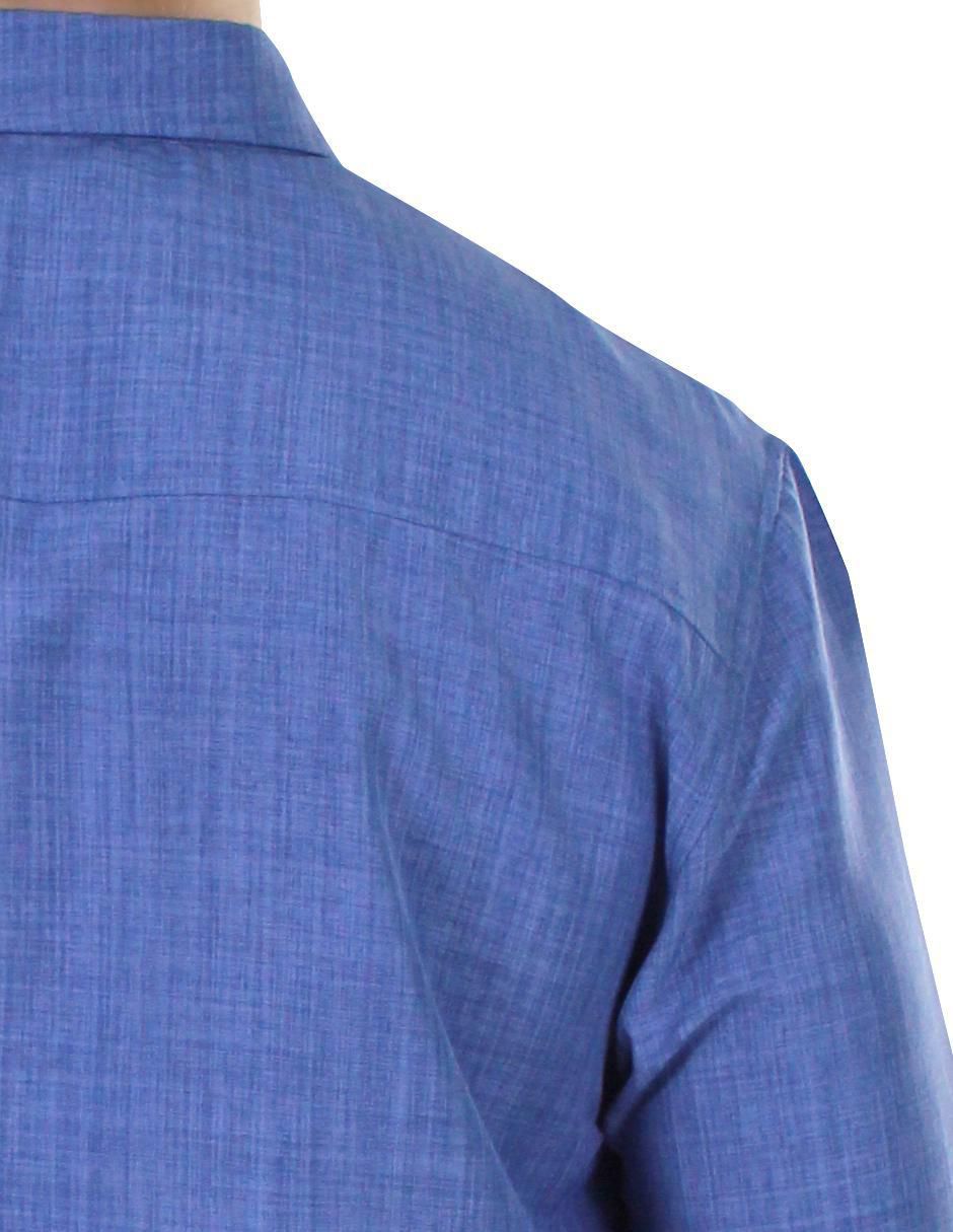 Guayabera manga larga para hombre 8
