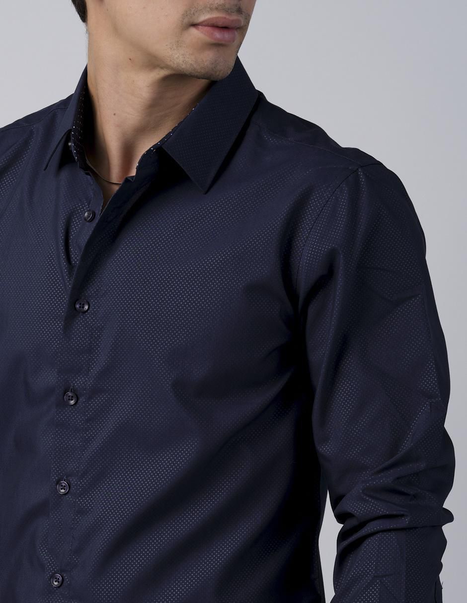 "camisa/sobrecamisa" casual pavini "de" (si aplica) poliéster y algodón "manga" larga "para hombre"