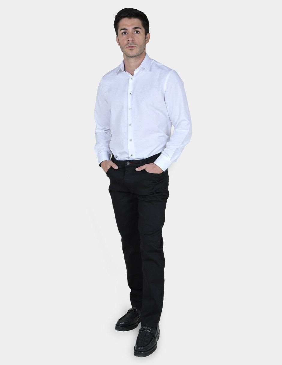 Jeans slim lavado obscuro para hombre 3
