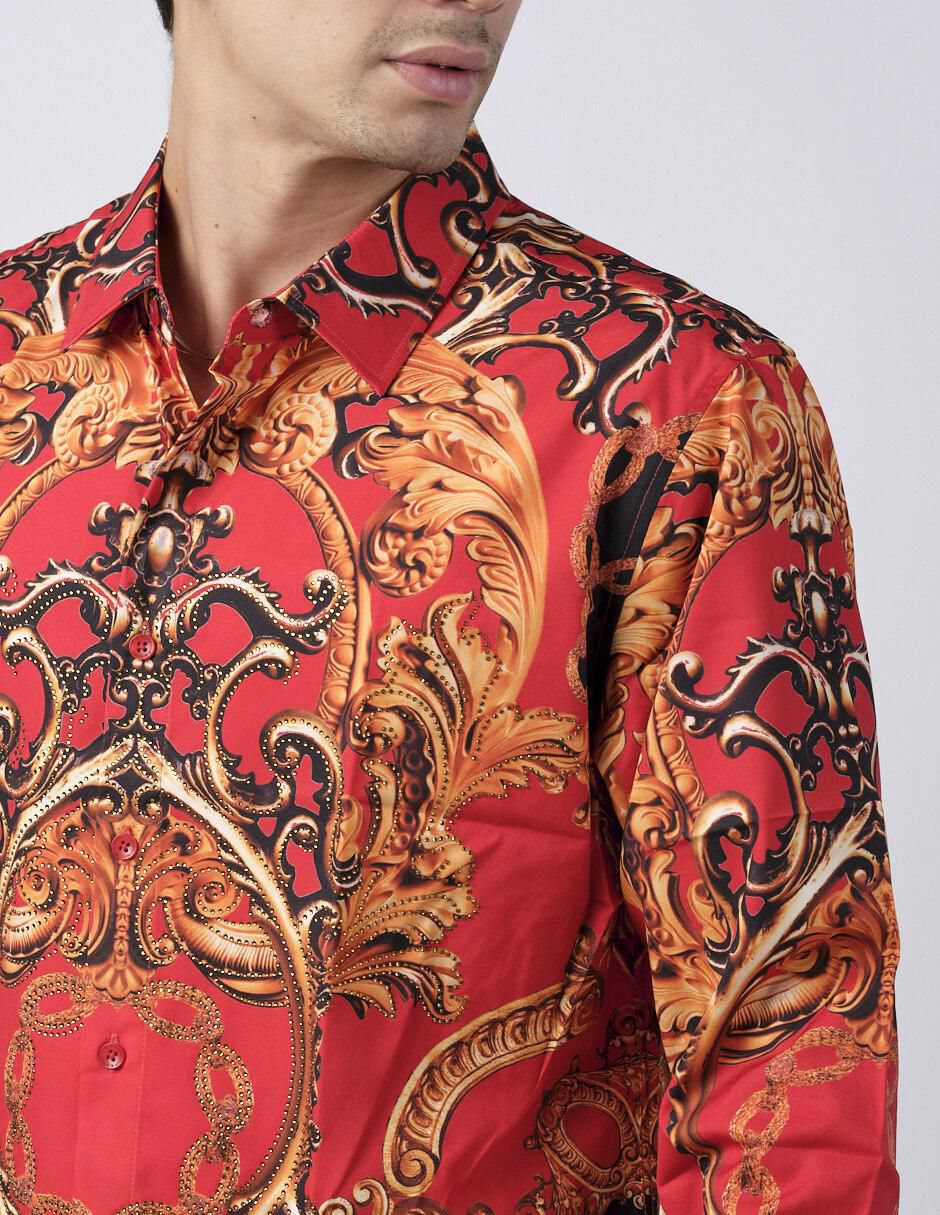 "camisa/sobrecamisa" casual pavini "de" (si aplica) mezcla de materiales "manga" larga "para hombre"