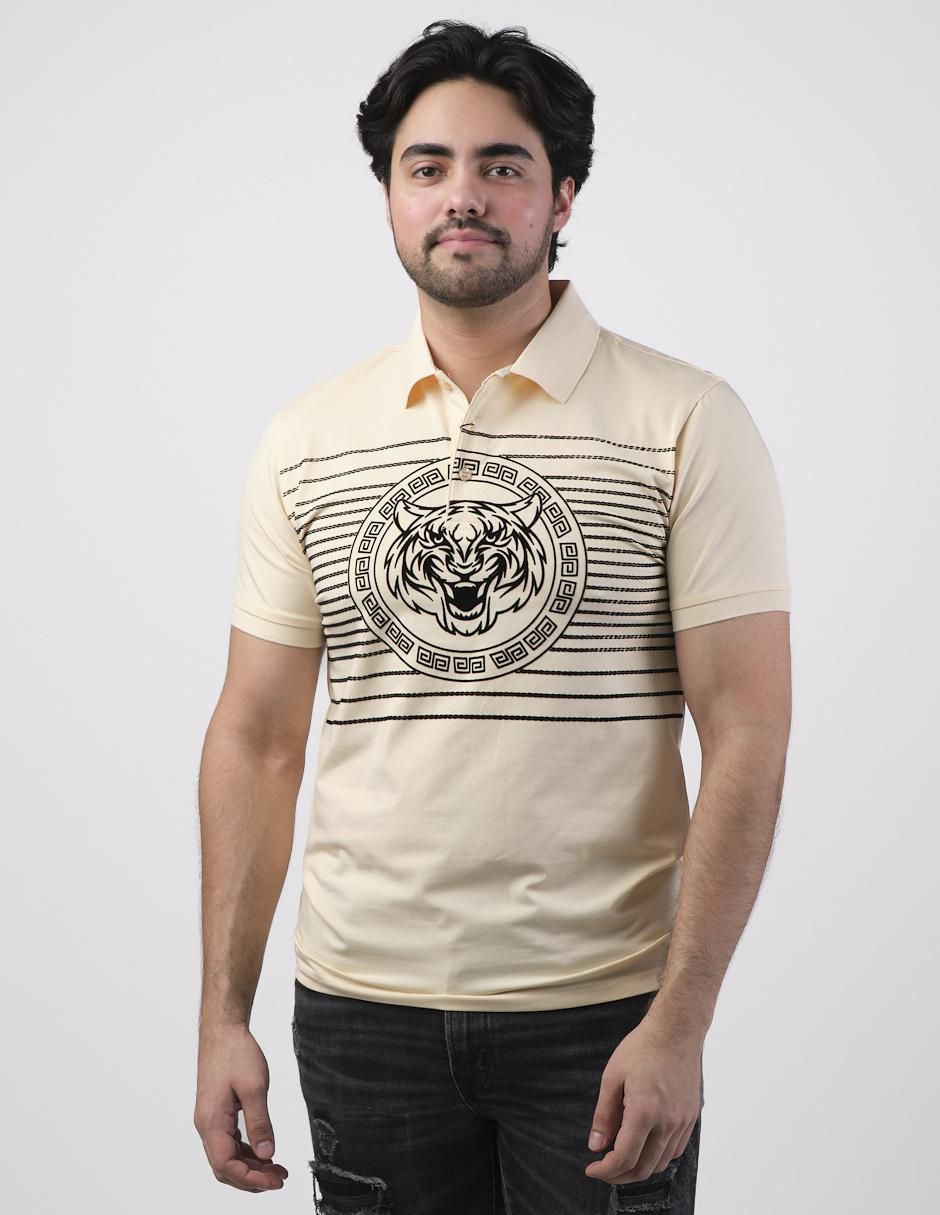 Playera tipo polo para hombre