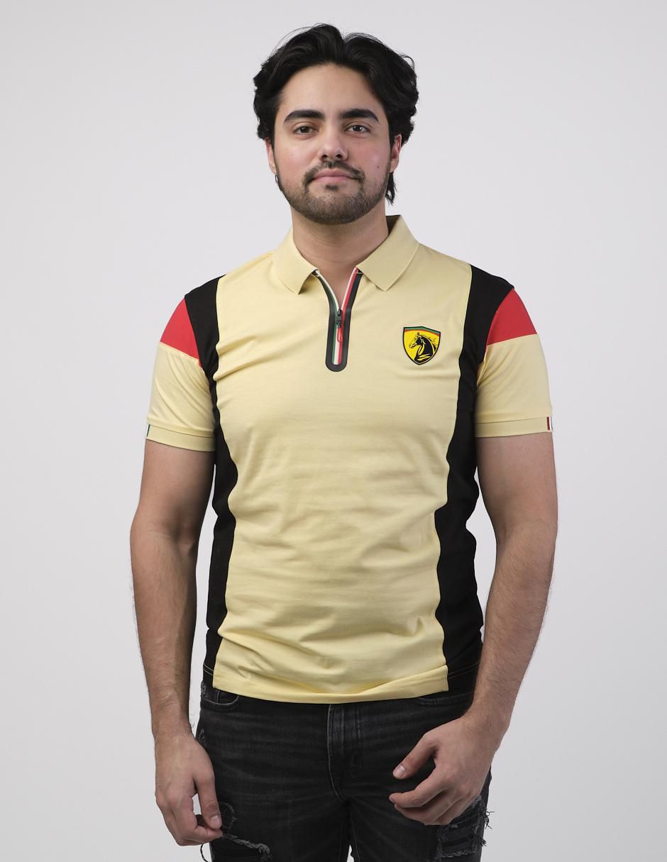 Playera tipo polo para hombre