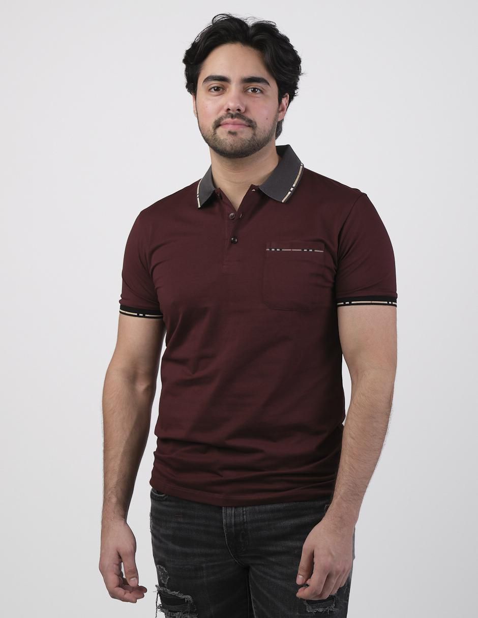 Playera tipo polo para hombre