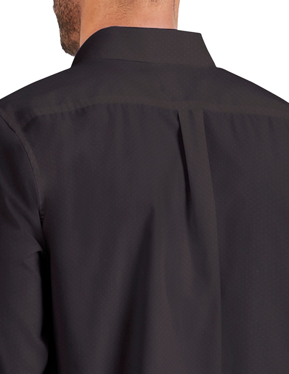 Camisa casual de algodón manga larga para hombre 4