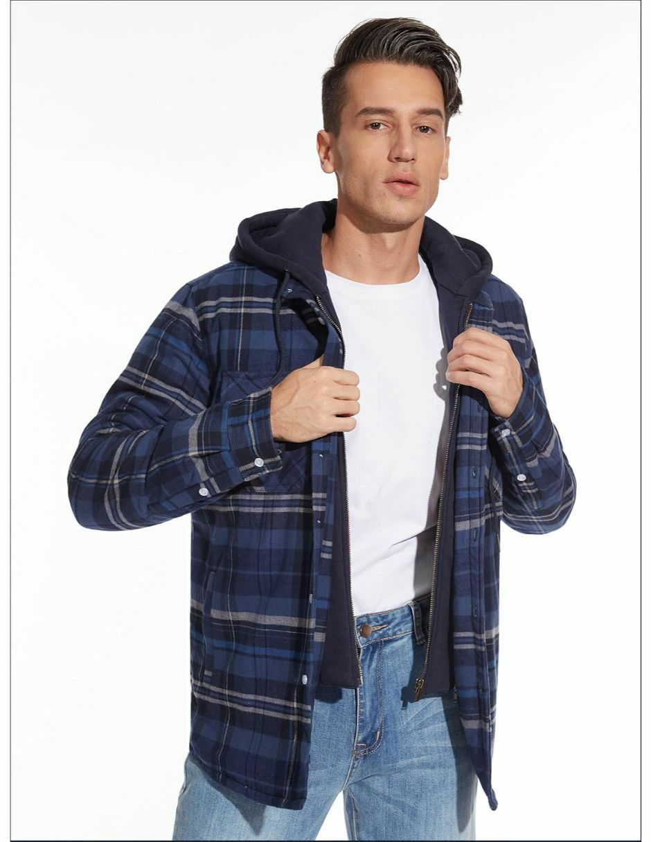Chamarra con bolsillos para hombre 1