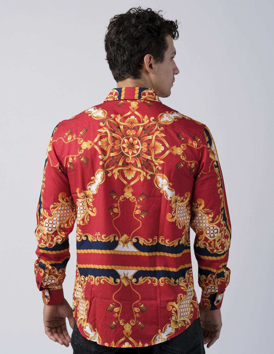 "camisa/sobrecamisa" casual pavini "de" (si aplica) mezcla de materiales "manga" larga "para hombre"