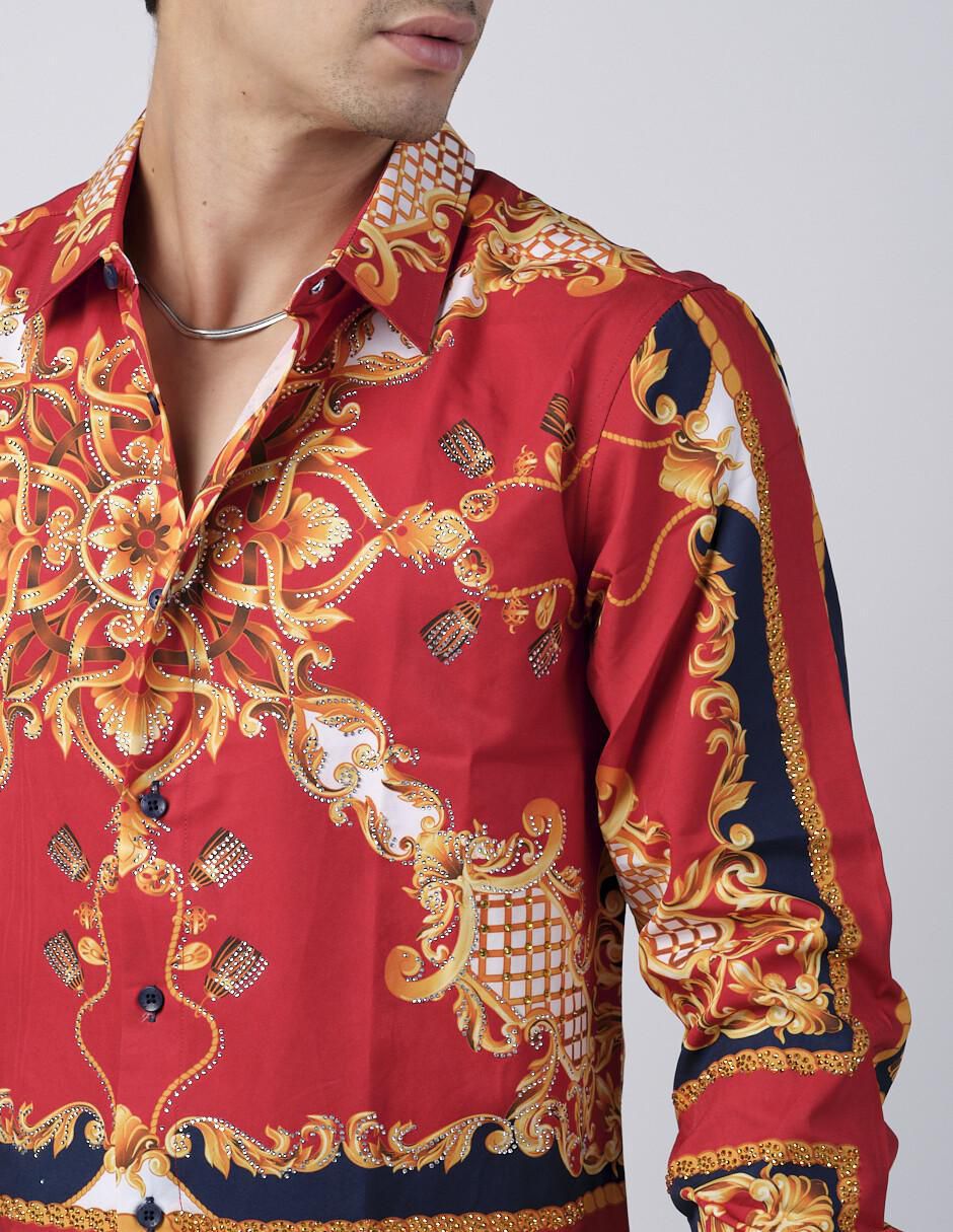 "camisa/sobrecamisa" casual pavini "de" (si aplica) mezcla de materiales "manga" larga "para hombre"