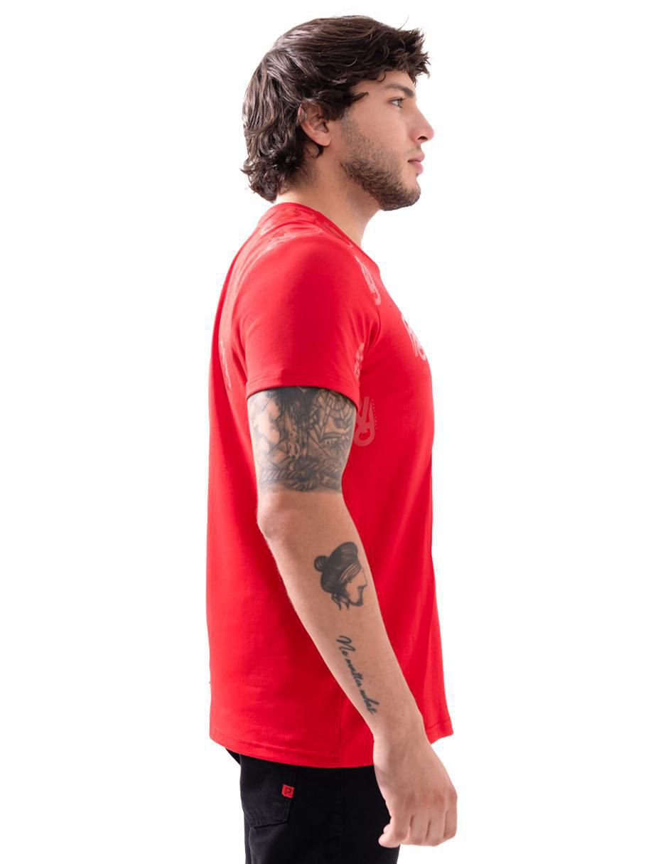 Playera cuello redondo para hombre 2