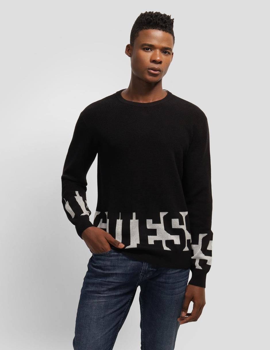 Suéter cuello redondo para hombre 1