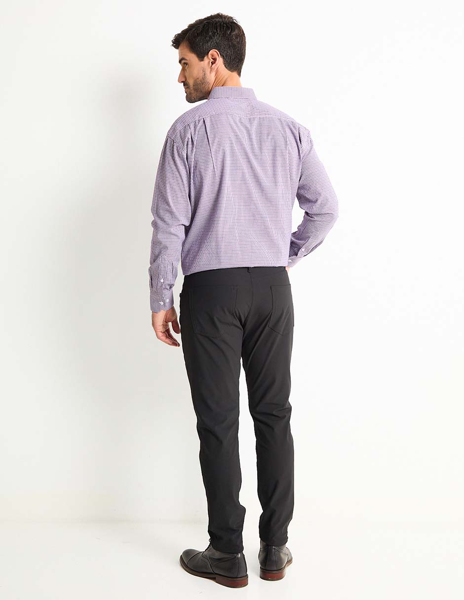 Pantalón casual regular slim para hombre 2