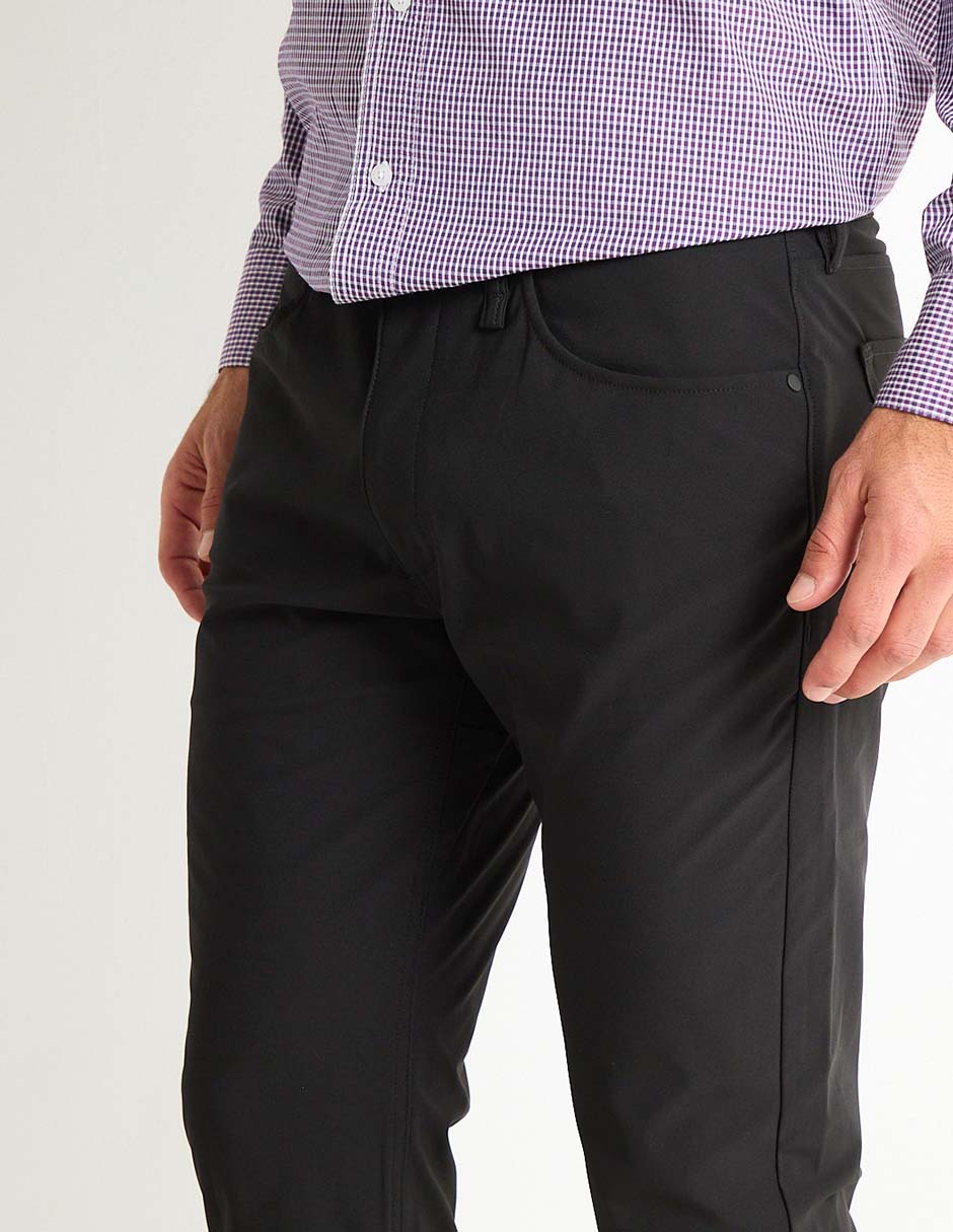 Pantalón casual regular slim para hombre 4