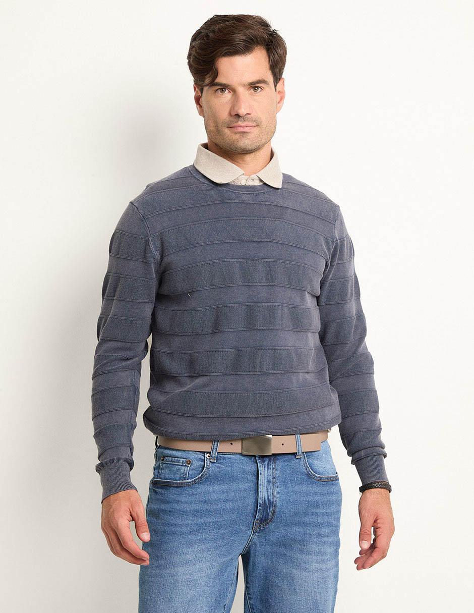 Suéter cuello redondo para hombre Suéter cuello redondo para hombre