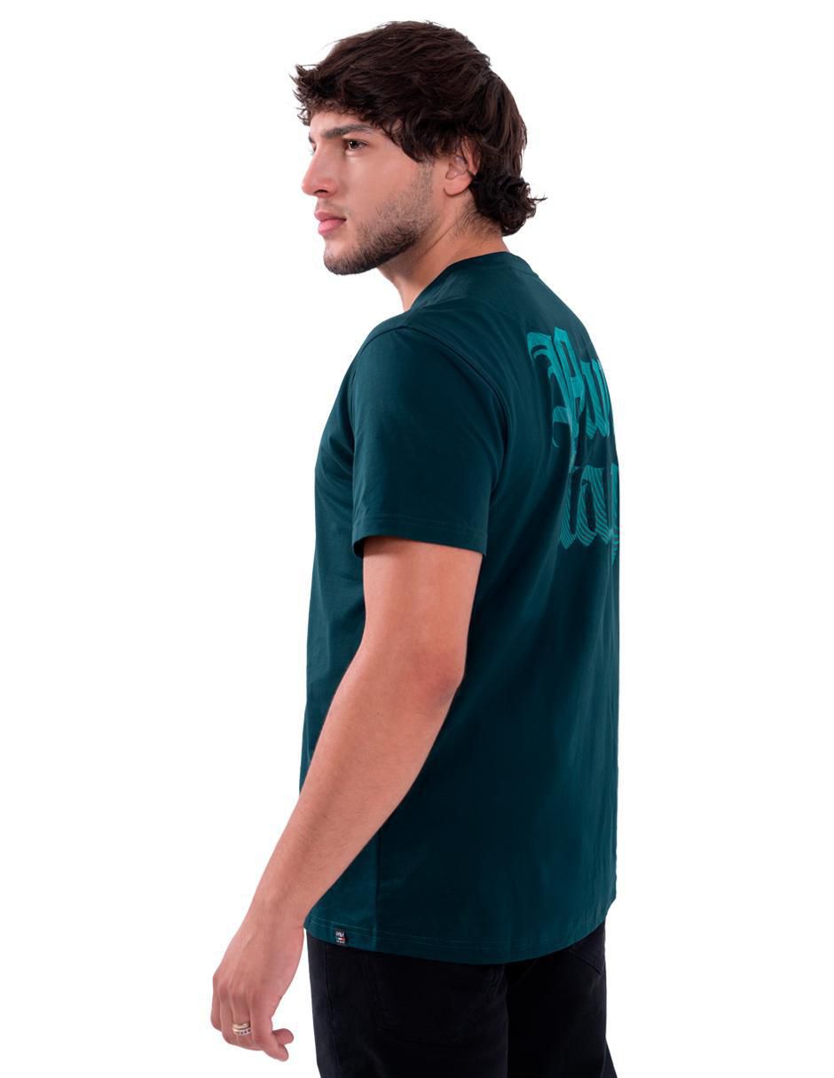 Playera cuello redondo para hombre 2