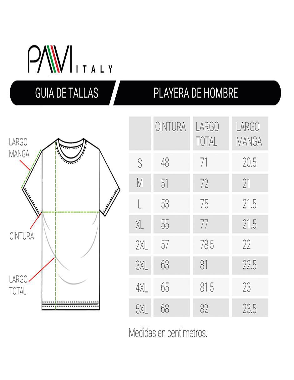 Playera cuello redondo para hombre 5