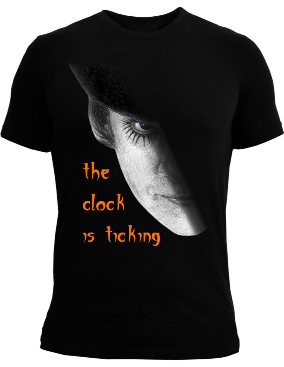 Playera Naranja Mecánica Alex Delarge cuello redondo para hombre 3