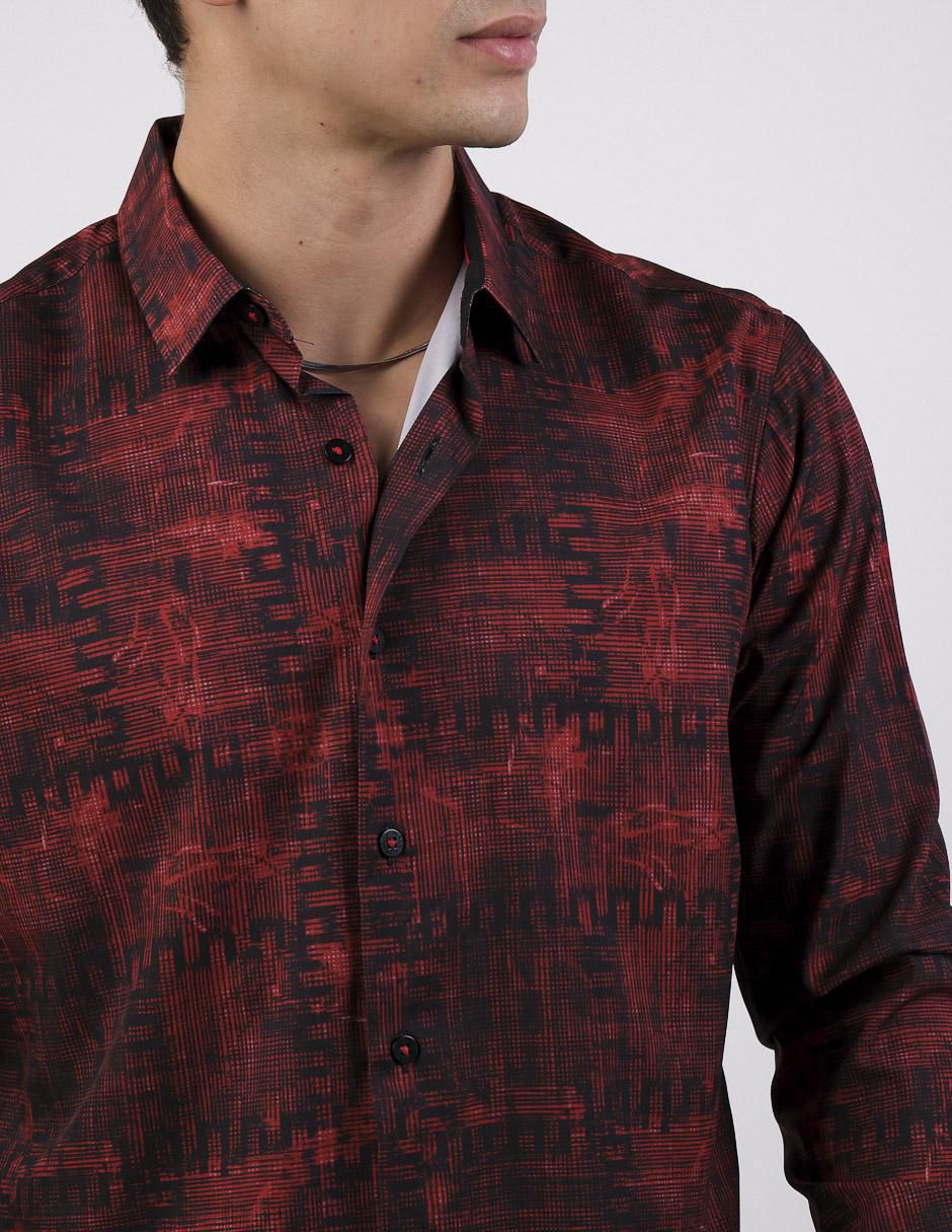 Camisa casual de algodón manga larga para hombre 2