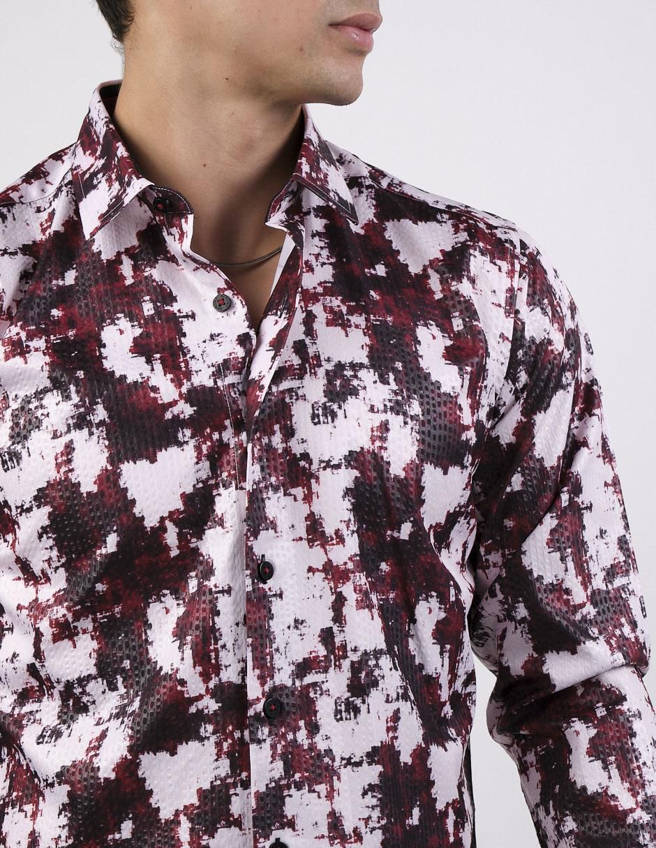 Camisa casual de algodón manga larga para hombre 2