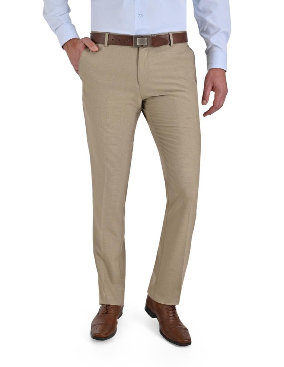 Pantalón slim de algodón para hombre