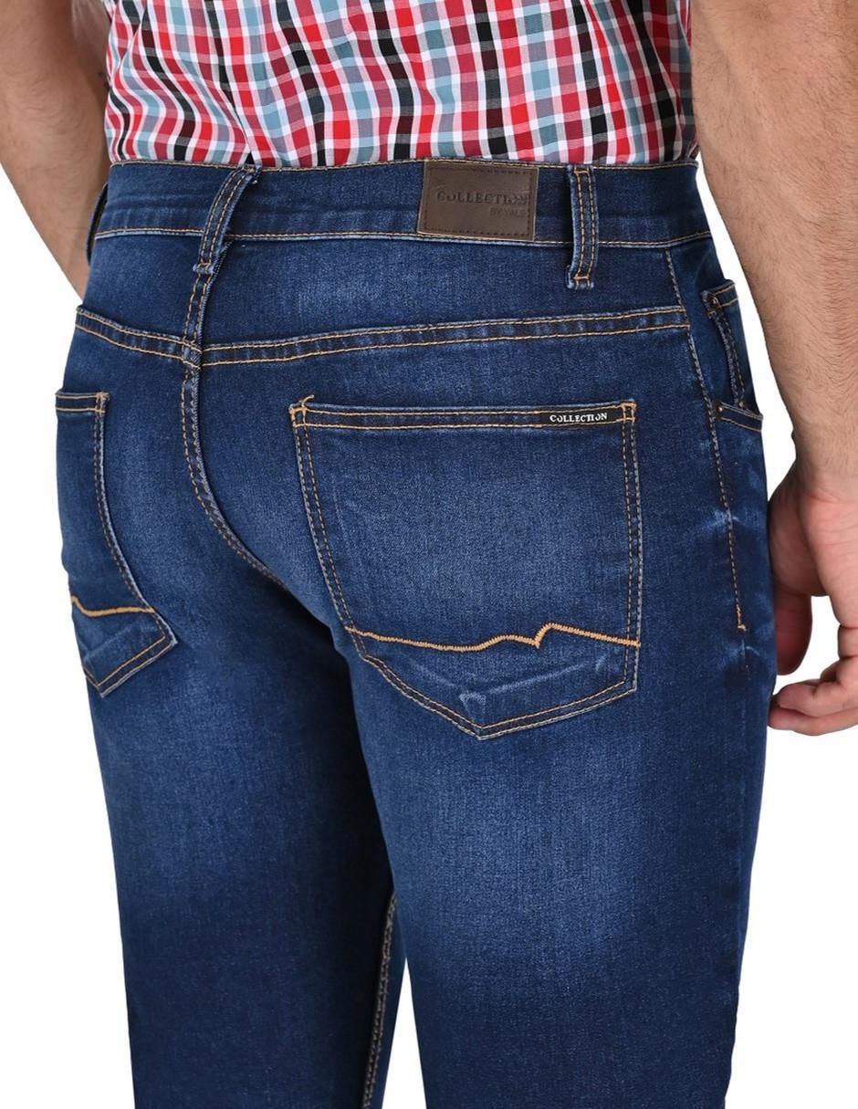"jeans" slim yale 01-0718-2061 "lavado" whisker "para hombre"
