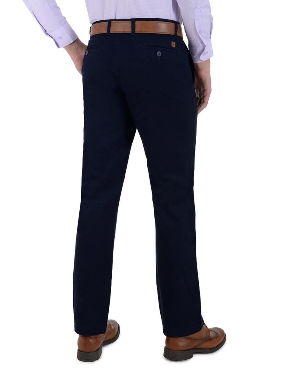 Pantalón recto de algodón para hombre 2
