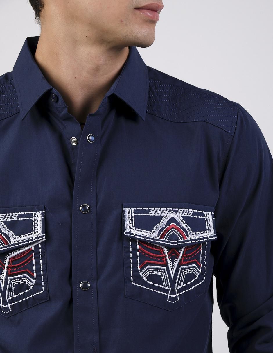 "camisa/sobrecamisa" casual cuaco "de" (si aplica) poliéster y algodón "manga" larga "para hombre"