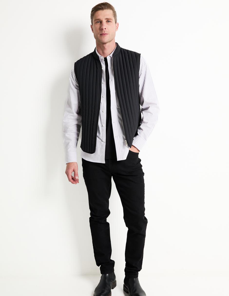Camisa casual de algodón manga larga para hombre 3