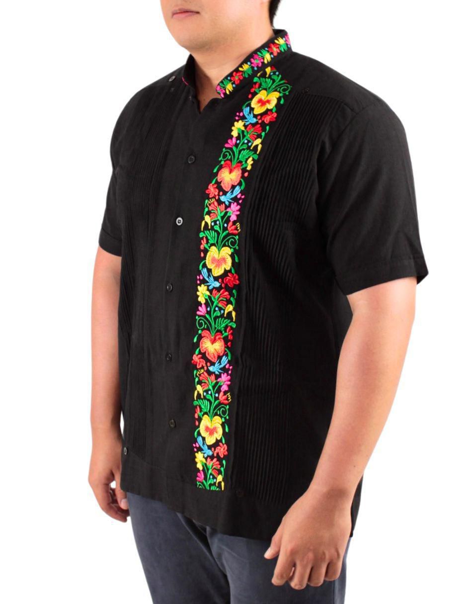 Guayabera manga corta para hombre 2
