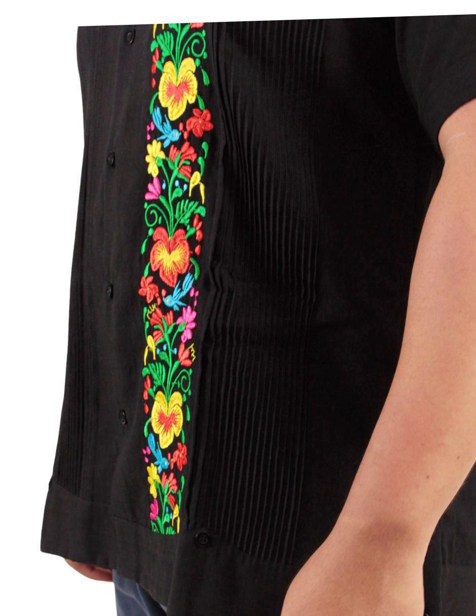 Guayabera manga corta para hombre 4