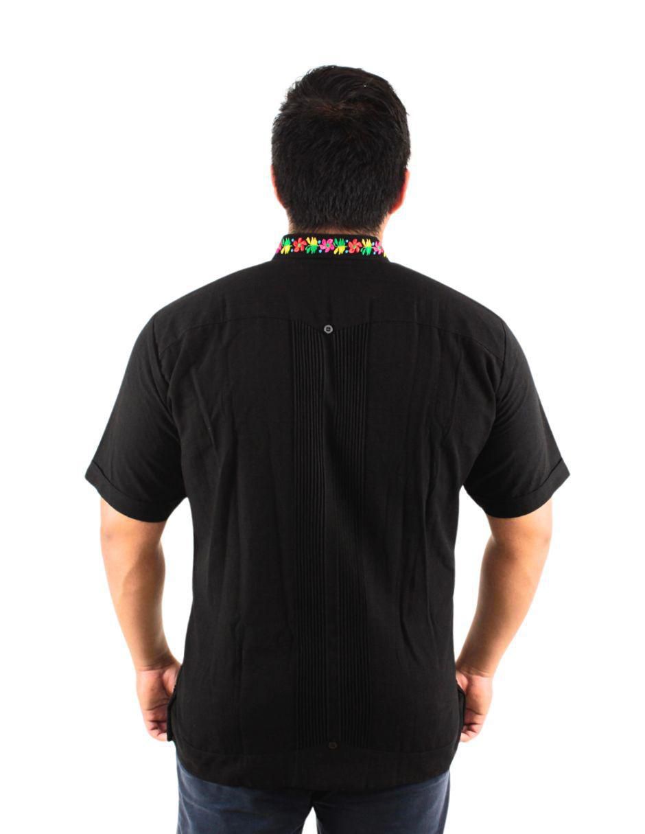 Guayabera manga corta para hombre 5