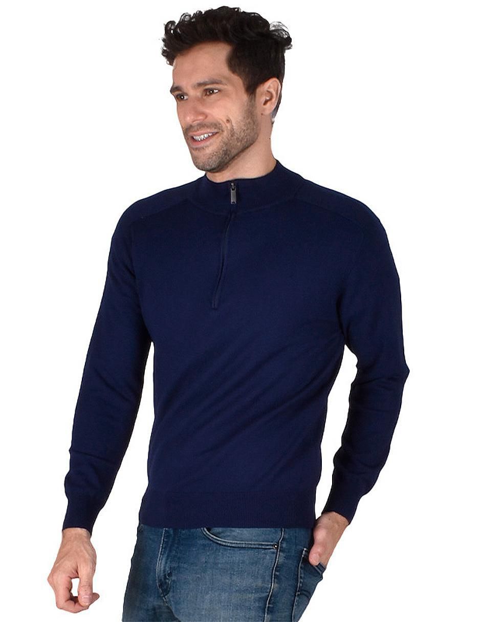 Suéter cuello alto para hombre 2